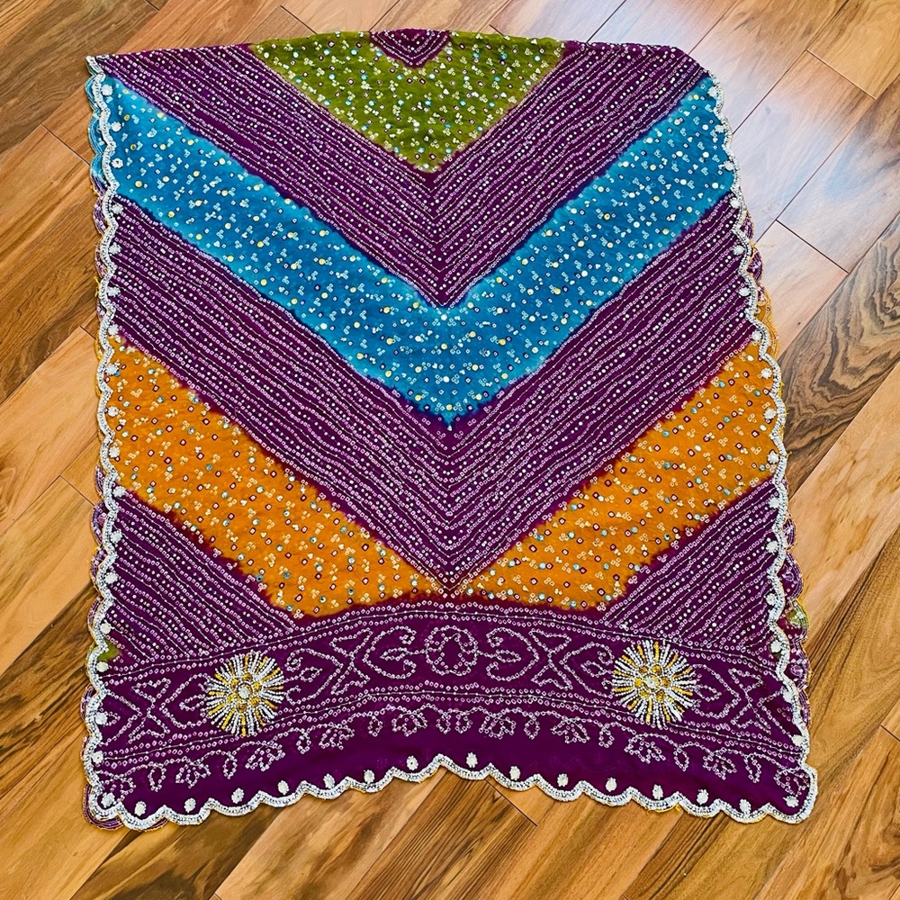Multicolored Dupatta